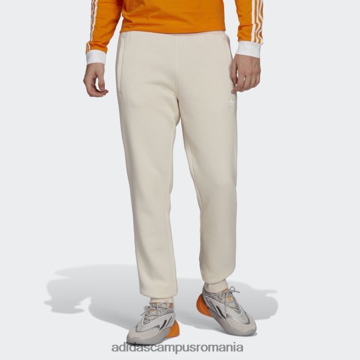 adidas campus romania pantaloni trefoil adicolor essentials albi bărbați alb J266N27040