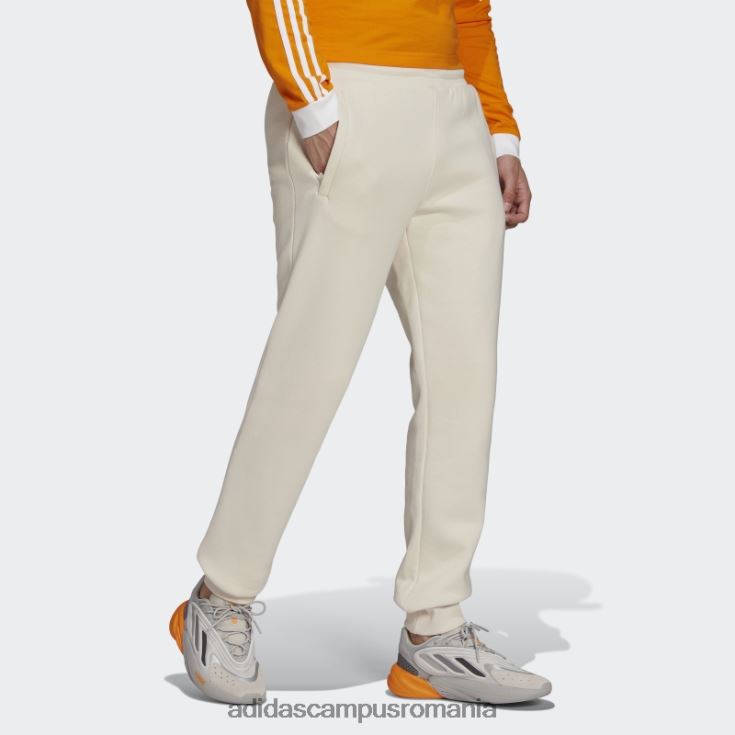 adidas campus romania pantaloni trefoil adicolor essentials albi bărbați alb J266N27040
