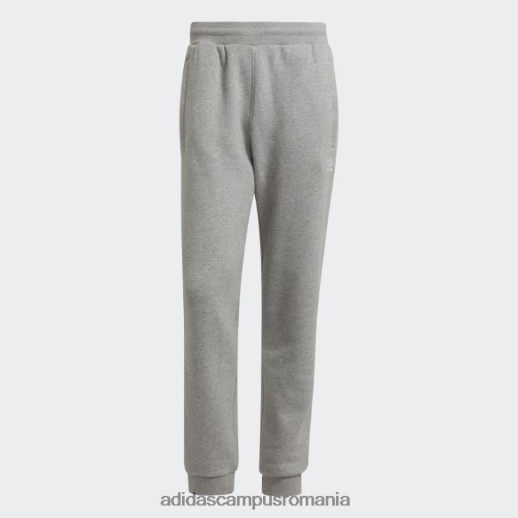 adidas campus romania pantaloni trefoil adicolor essentials gri mediu bărbați gri mediu J266N21520