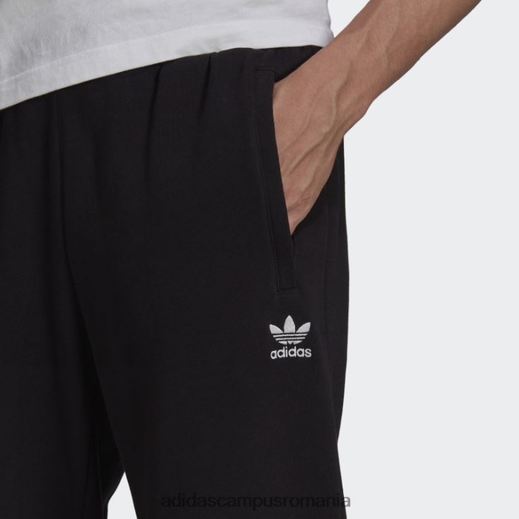adidas campus romania pantaloni trefoil adicolor essentials negri adidas bărbați negru J266N21596