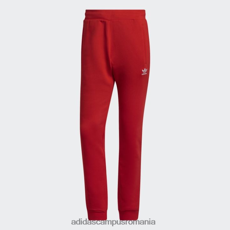 adidas campus romania pantaloni trefoil adicolor essentials roșii adidas bărbați roșu J266N26735