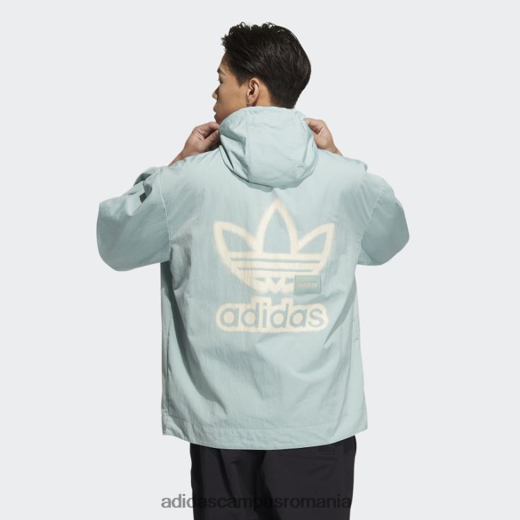 adidas campus romania parcă de vânt adicolor verde cețos bărbați verde/alb cețos J266N21205