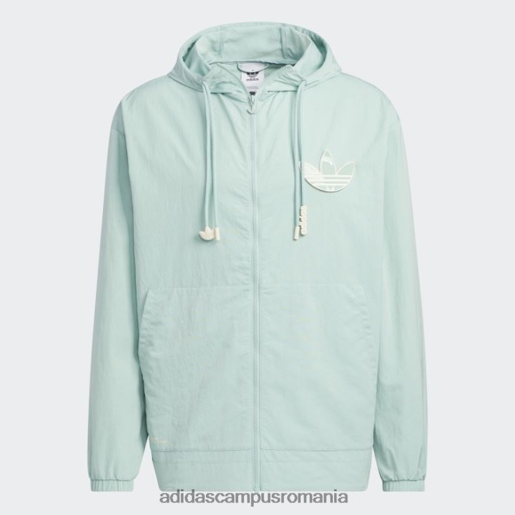 adidas campus romania parcă de vânt adicolor verde cețos bărbați verde/alb cețos J266N21205