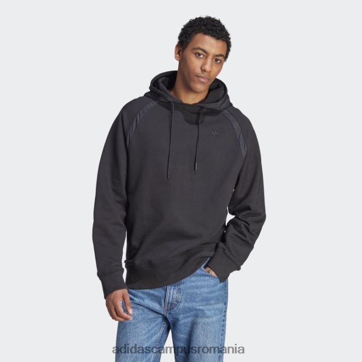 adidas campus romania premium essentials crinkle nylon hanorac negru bărbați negru J266N25162