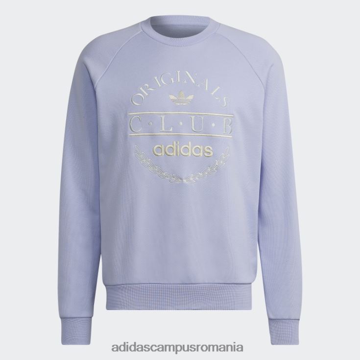 adidas campus romania pulover club ton violet bărbați ton violet J266N21655