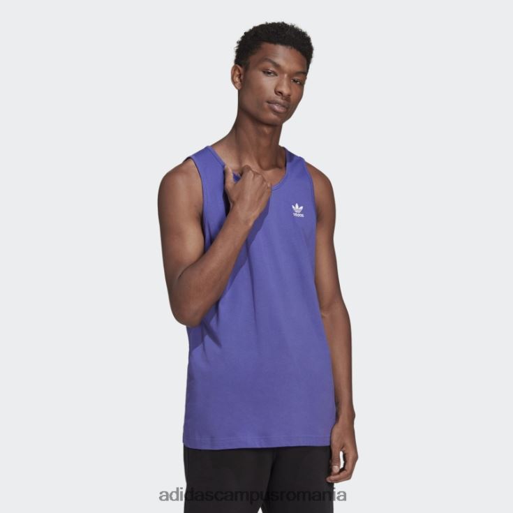 adidas campus romania purple adicolor essentials trifoil tank top bărbați Violet J266N214609