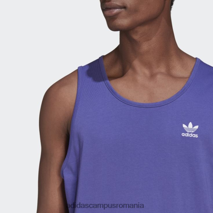 adidas campus romania purple adicolor essentials trifoil tank top bărbați Violet J266N214609