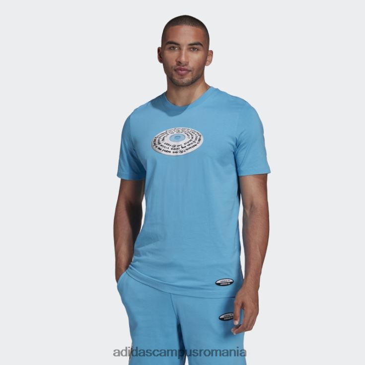 adidas campus romania r.y.v. aplicație de tricou grafic sky rush adidas bărbați aplicația sky rush J266N21236