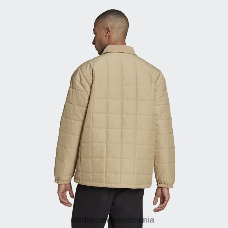 adidas campus romania r.y.v. geacă antrenor căptușită ton bej bărbați ton bej J266N215068