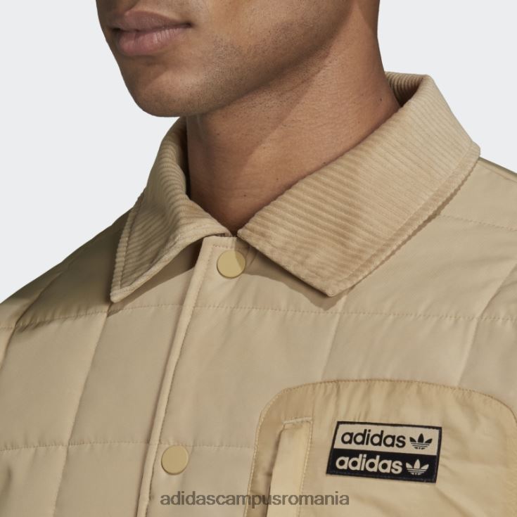 adidas campus romania r.y.v. geacă antrenor căptușită ton bej bărbați ton bej J266N215068