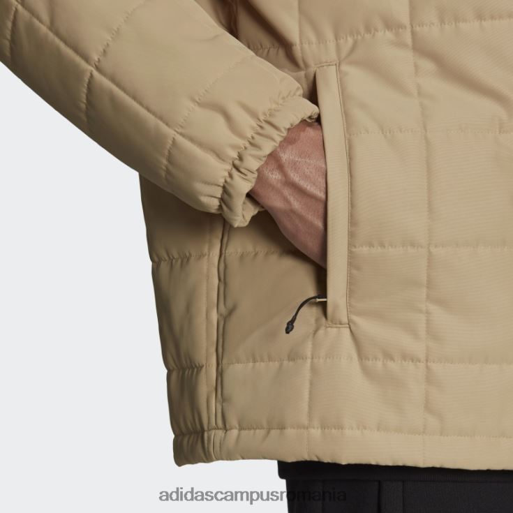 adidas campus romania r.y.v. geacă antrenor căptușită ton bej bărbați ton bej J266N215068