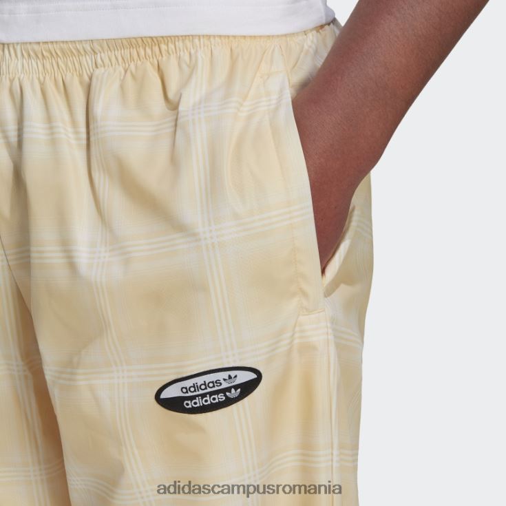 adidas campus romania r.y.v. pantaloni de trening țesut multicolor bărbați tentă multicoloră/portocalie J266N215127