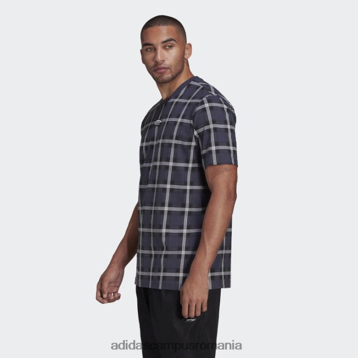 adidas campus romania r.y.v. tricou cu carouri multicolor adidas bărbați multicolor/bleumarin J266N215090