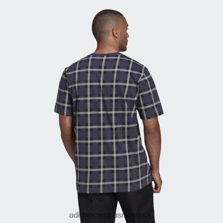 adidas campus romania r.y.v. tricou cu carouri multicolor adidas bărbați multicolor/bleumarin J266N215090