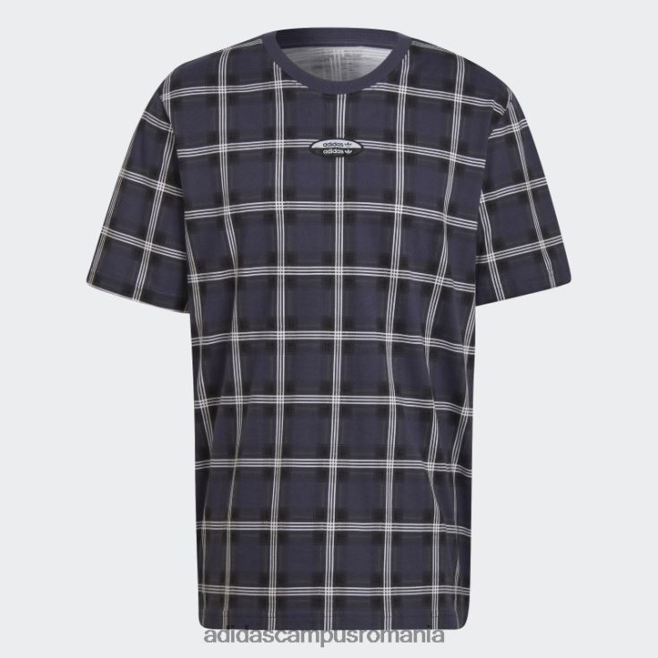 adidas campus romania r.y.v. tricou cu carouri multicolor adidas bărbați multicolor/bleumarin J266N215090