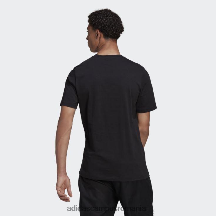 adidas campus romania r.y.v. tricou grafic negru bărbați negru J266N214816