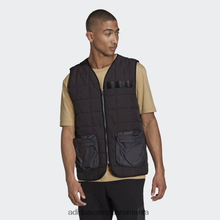 adidas campus romania r.y.v. vesta captusita neagra adidas bărbați negru J266N215054