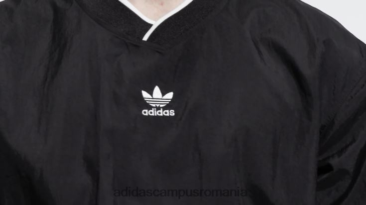 adidas campus romania rekive țesut top cu mânecă lungă negru fashion bărbați alb negru J266N25702