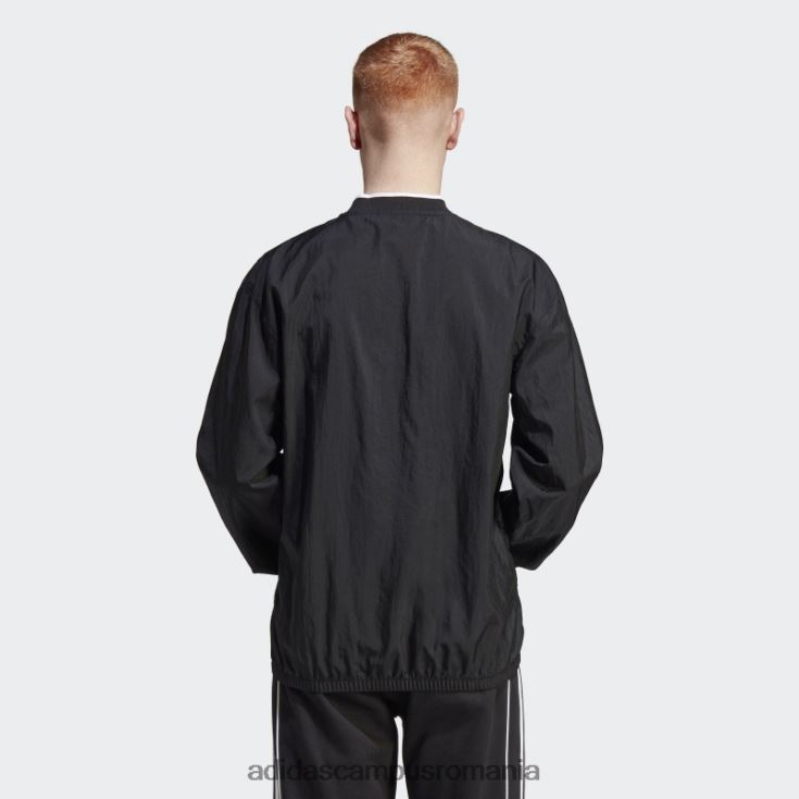 adidas campus romania rekive țesut top cu mânecă lungă negru fashion bărbați alb negru J266N25702