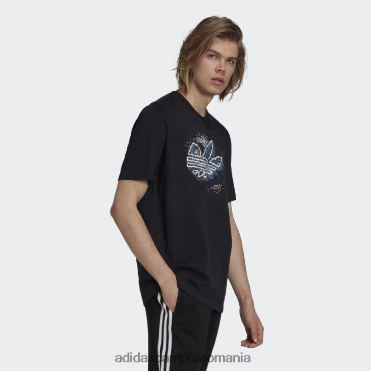 adidas campus romania rekive speed trefoil tricou grafic fashion negru bărbați negru J266N215029