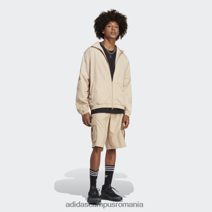 adidas campus romania rifta city boy jachetă sport fashion bej bărbați bej J266N25434