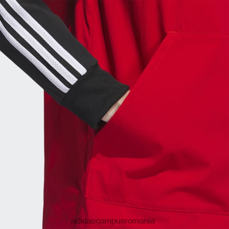 adidas campus romania sacou țesut stacojiu bărbați stacojiu/negru J266N25264