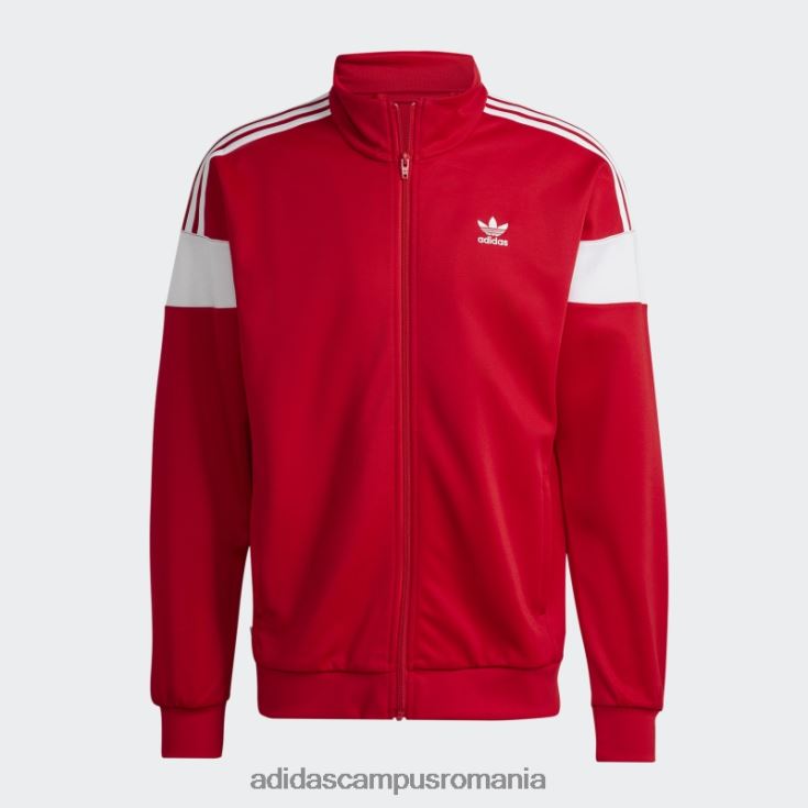 adidas campus romania scarlet adicolor classics cu linie de croire top de sport bărbați stacojiu J266N213577