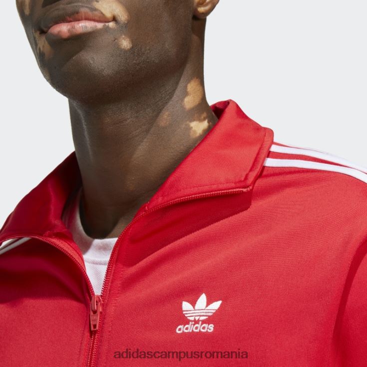 adidas campus romania scarlet adicolor classics firebird trening top bărbați stacojiu J266N213306