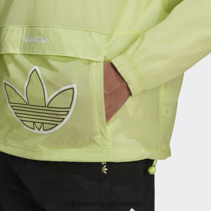 adidas campus romania sprt anorak lime fierbinte bărbați lămâie verde J266N215073