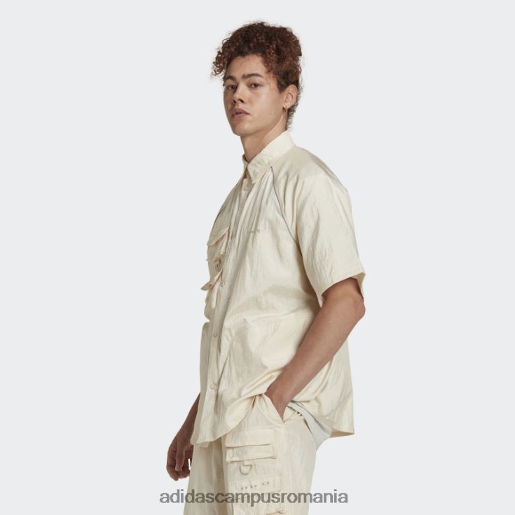 adidas campus romania supracămașă adidas cu mânecă scurtă dezvăluie albă bărbați alb J266N21209