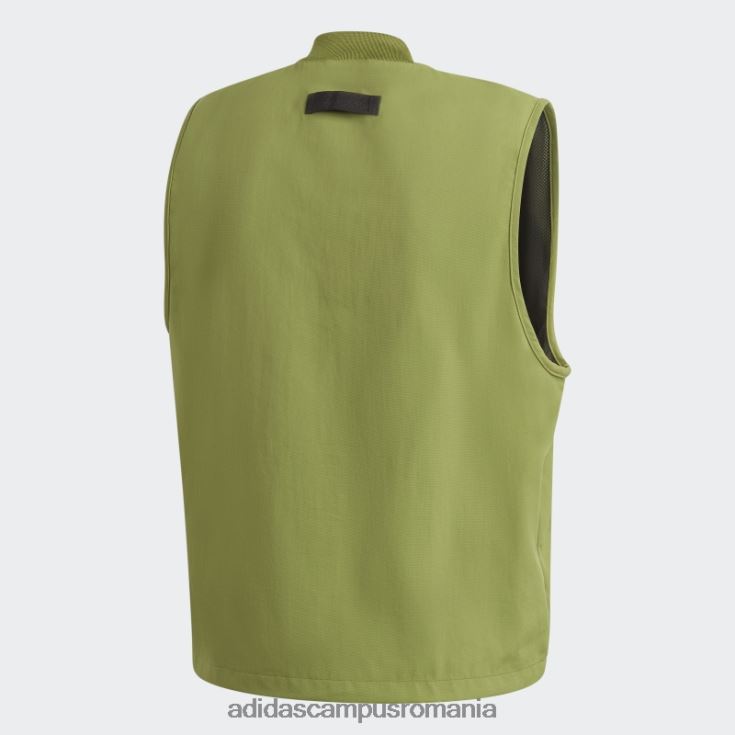 adidas campus romania tech olive r.y.v. vestă bărbați măsline tech J266N214842