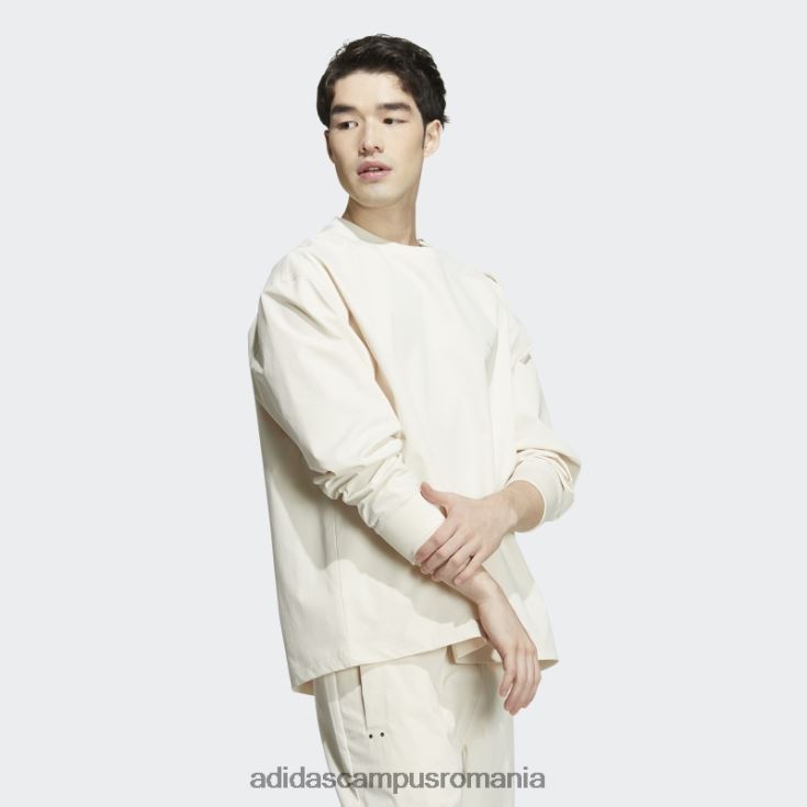 adidas campus romania top cu fermoar alb bărbați alb J266N21573
