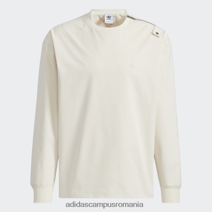 adidas campus romania top cu fermoar alb bărbați alb J266N21573