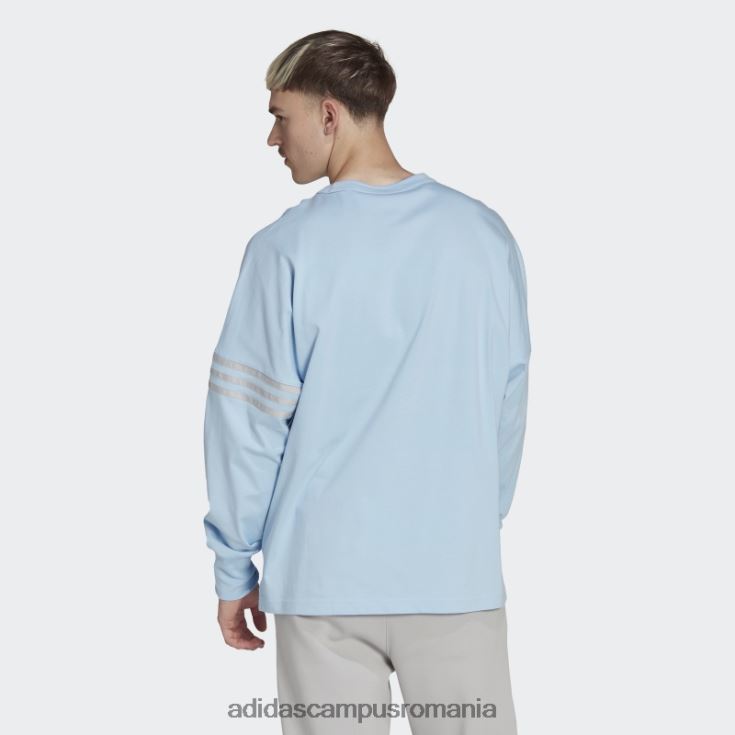 adidas campus romania top cu mânecă lungă sky adicolor neuclassics bărbați cer/gri J266N213756