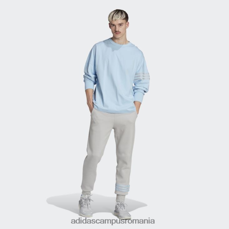 adidas campus romania top cu mânecă lungă sky adicolor neuclassics bărbați cer/gri J266N213756