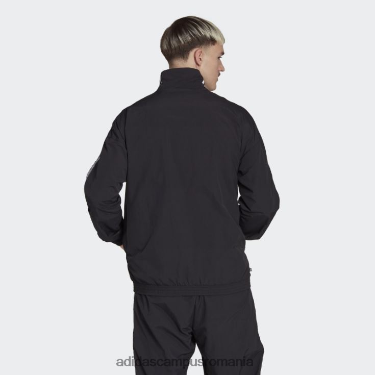 adidas campus romania top negru adicolor classics trefoil bărbați negru J266N213229