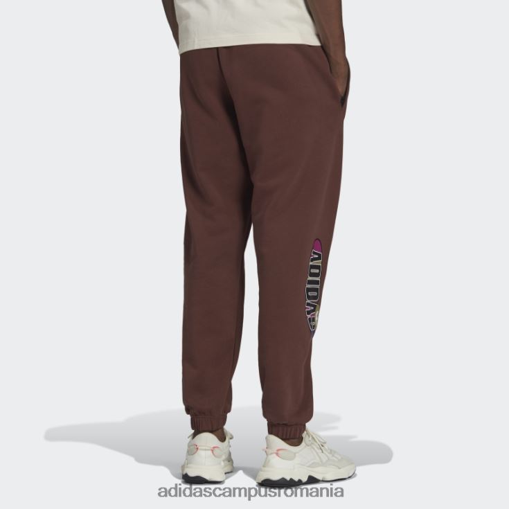 adidas campus romania trefoil a33 joggers auburn bărbați castaniu J266N215122