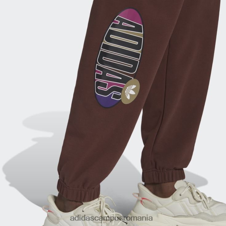 adidas campus romania trefoil a33 joggers auburn bărbați castaniu J266N215122