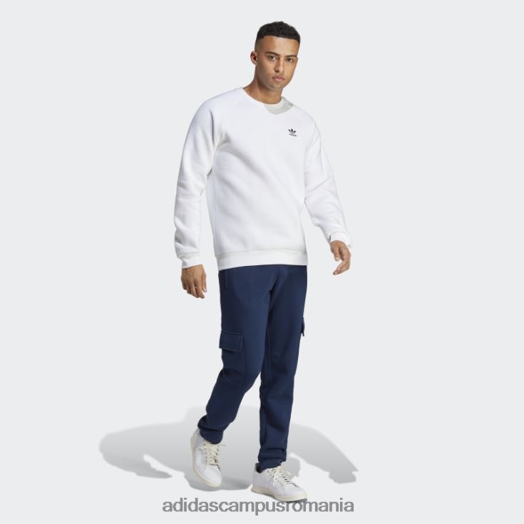 adidas campus romania trefoil essentials pantaloni cargo night indigo bărbați indigo de noapte J266N25491
