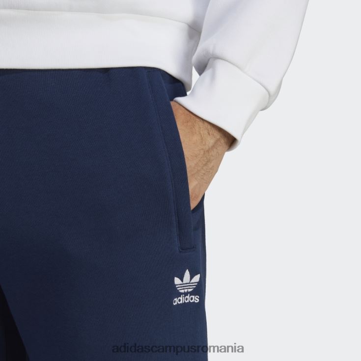 adidas campus romania trefoil essentials pantaloni cargo night indigo bărbați indigo de noapte J266N25491