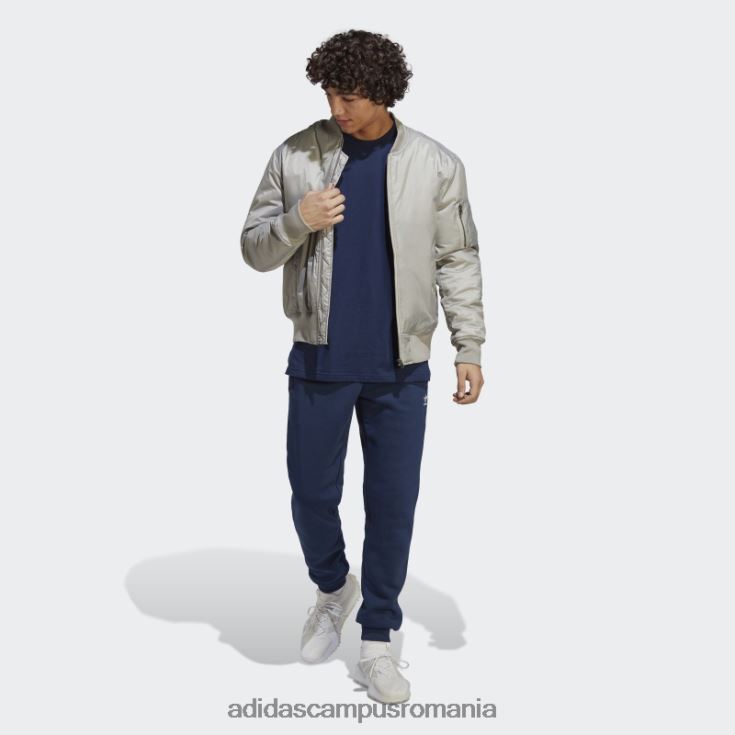 adidas campus romania trefoil essentials pantaloni de jogging noapte indigo bărbați indigo de noapte J266N213082