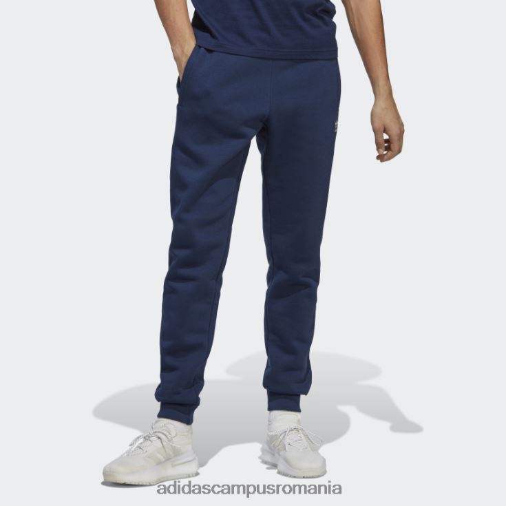 adidas campus romania trefoil essentials pantaloni noapte indigo bărbați indigo de noapte J266N25263