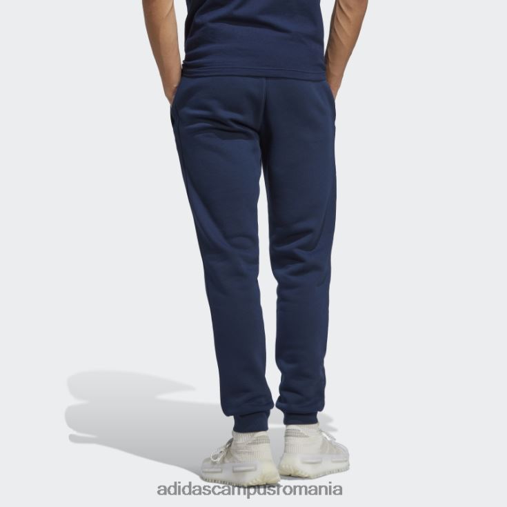 adidas campus romania trefoil essentials pantaloni noapte indigo bărbați indigo de noapte J266N25263
