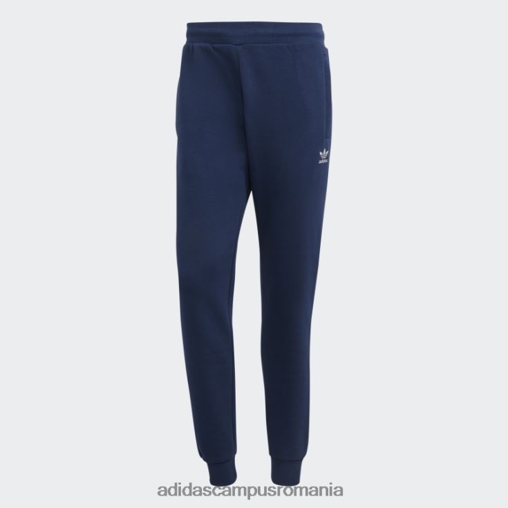 adidas campus romania trefoil essentials pantaloni noapte indigo bărbați indigo de noapte J266N25263