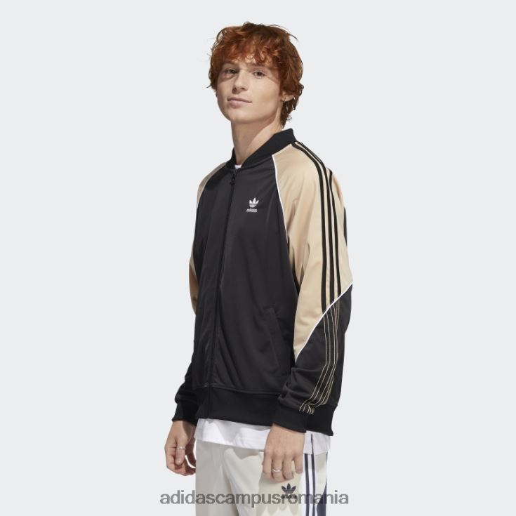 adidas campus romania tricot sst track top negru adidas bărbați negru/bej/alb J266N214814