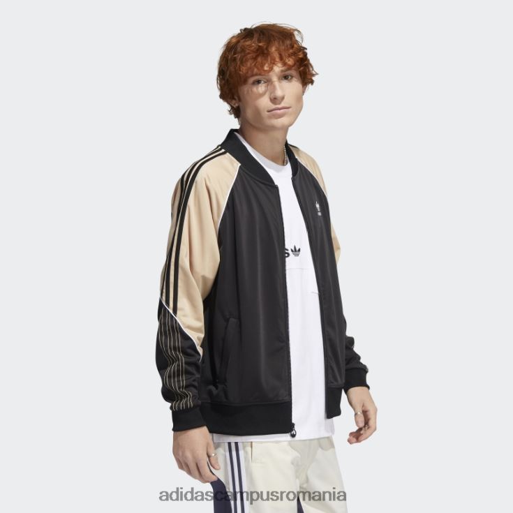 adidas campus romania tricot sst track top negru adidas bărbați negru/bej/alb J266N214814