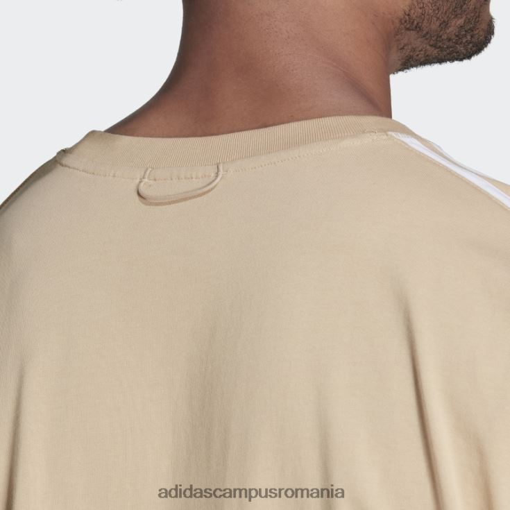 adidas campus romania tricou adicolor bej parley (neutru de gen) bărbați bej J266N27264