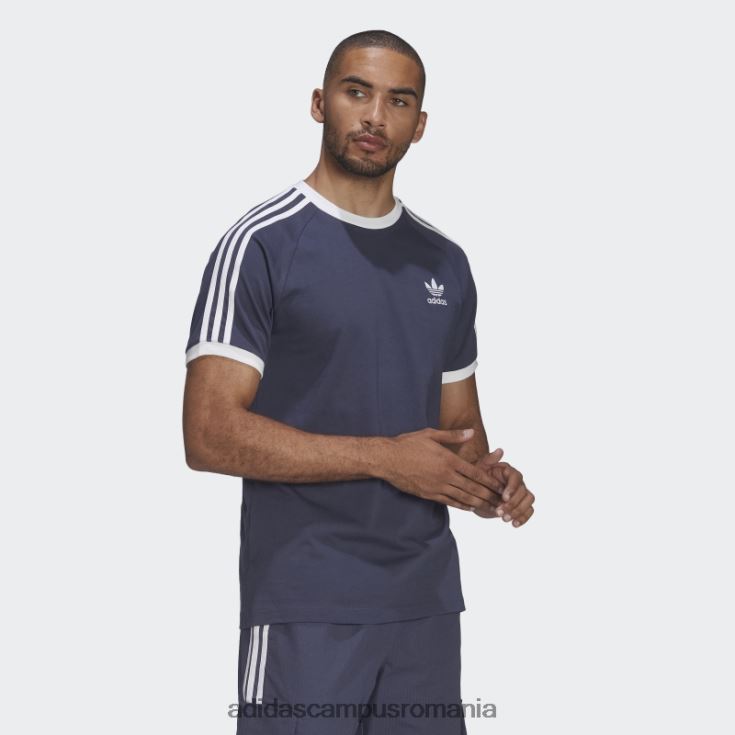 adidas campus romania tricou adicolor clasics bleumarin cu 3 dungi adidas bărbați marina J266N27023