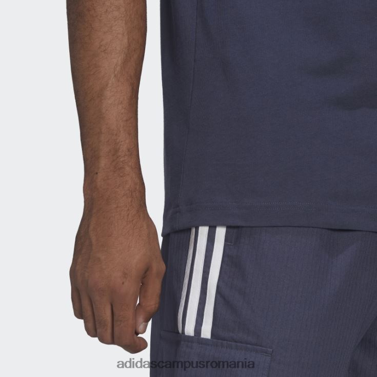 adidas campus romania tricou adicolor clasics bleumarin cu 3 dungi adidas bărbați marina J266N27023