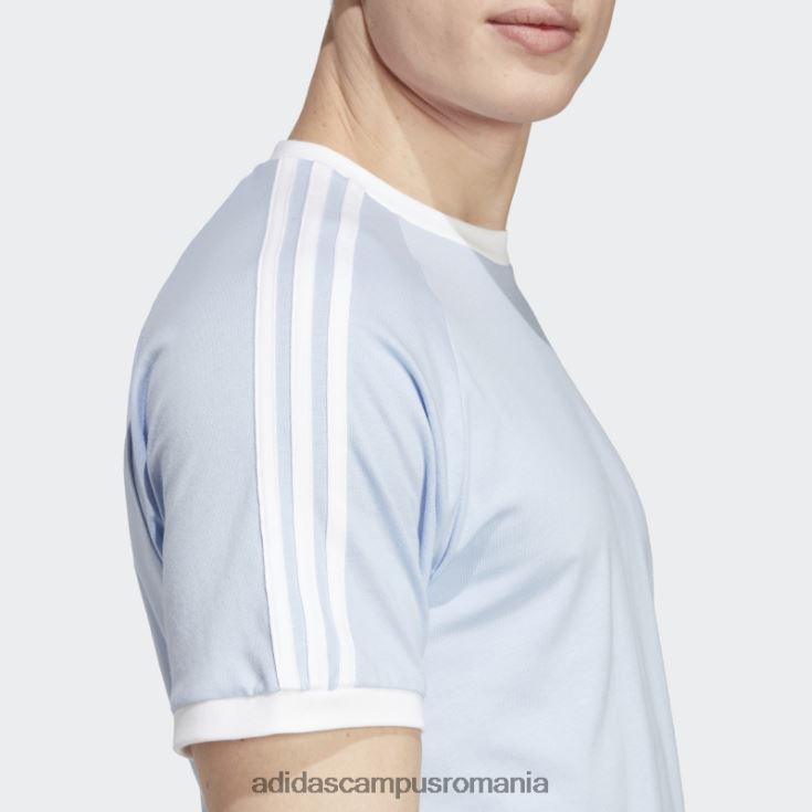 adidas campus romania tricou adicolor classics 3 dungi albastru zori bărbați zori albastre J266N214479